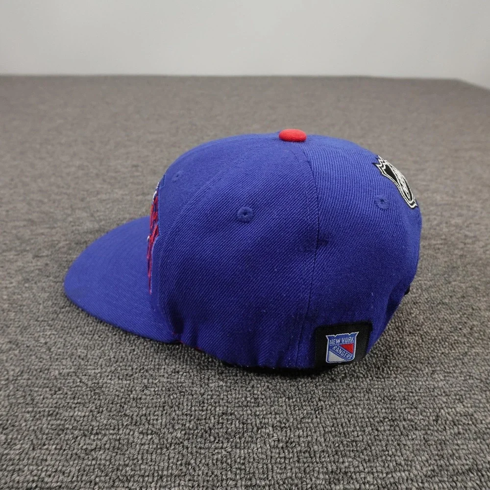 New York Rangers Hat Cap Snap Back Boys One Size Blue Red NHL Hockey Youth